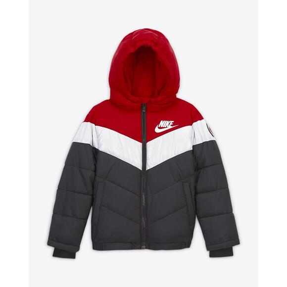 Nike Toddler Boys Color-Block Puffer Jacket Size 4T - Picture 1 of 2